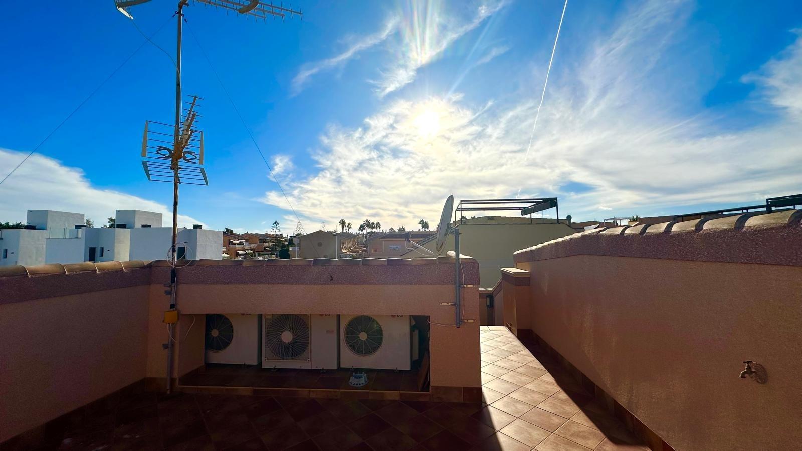 Exterior view in terraced for sale in Torrevieja