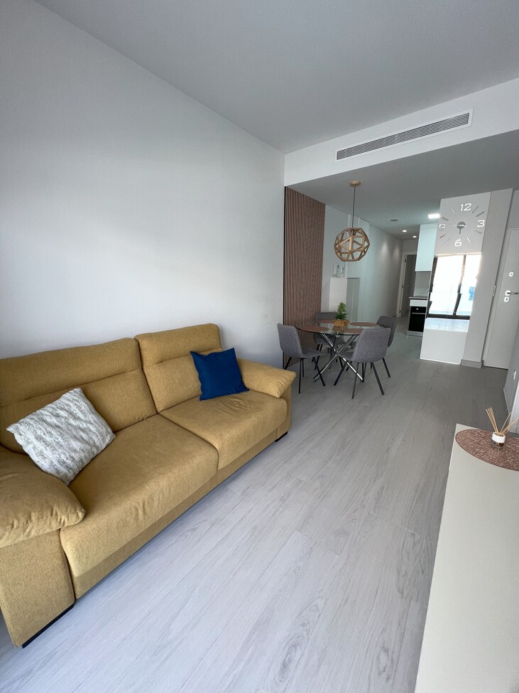 Pool area in apartment for sale in Torrevieja