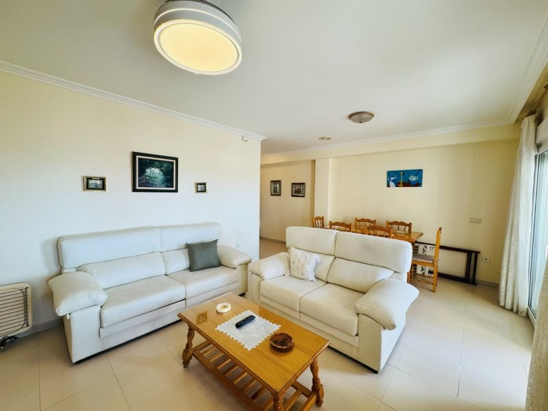 Living room in apartment for sale in La Mata