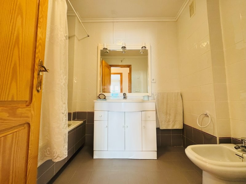 Pool area in apartment for sale in La Mata