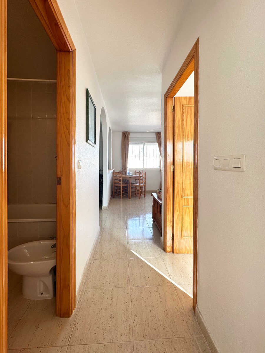 Master bedroom in bungalow for sale in San Miguel de Salinas