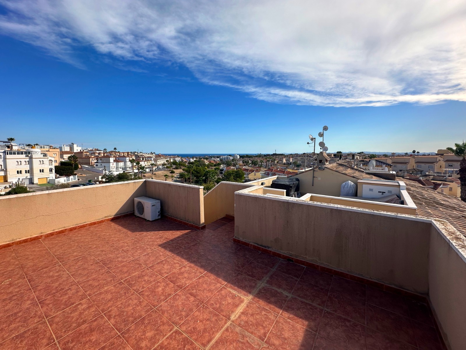 Living room in bungalow for sale in San Miguel de Salinas