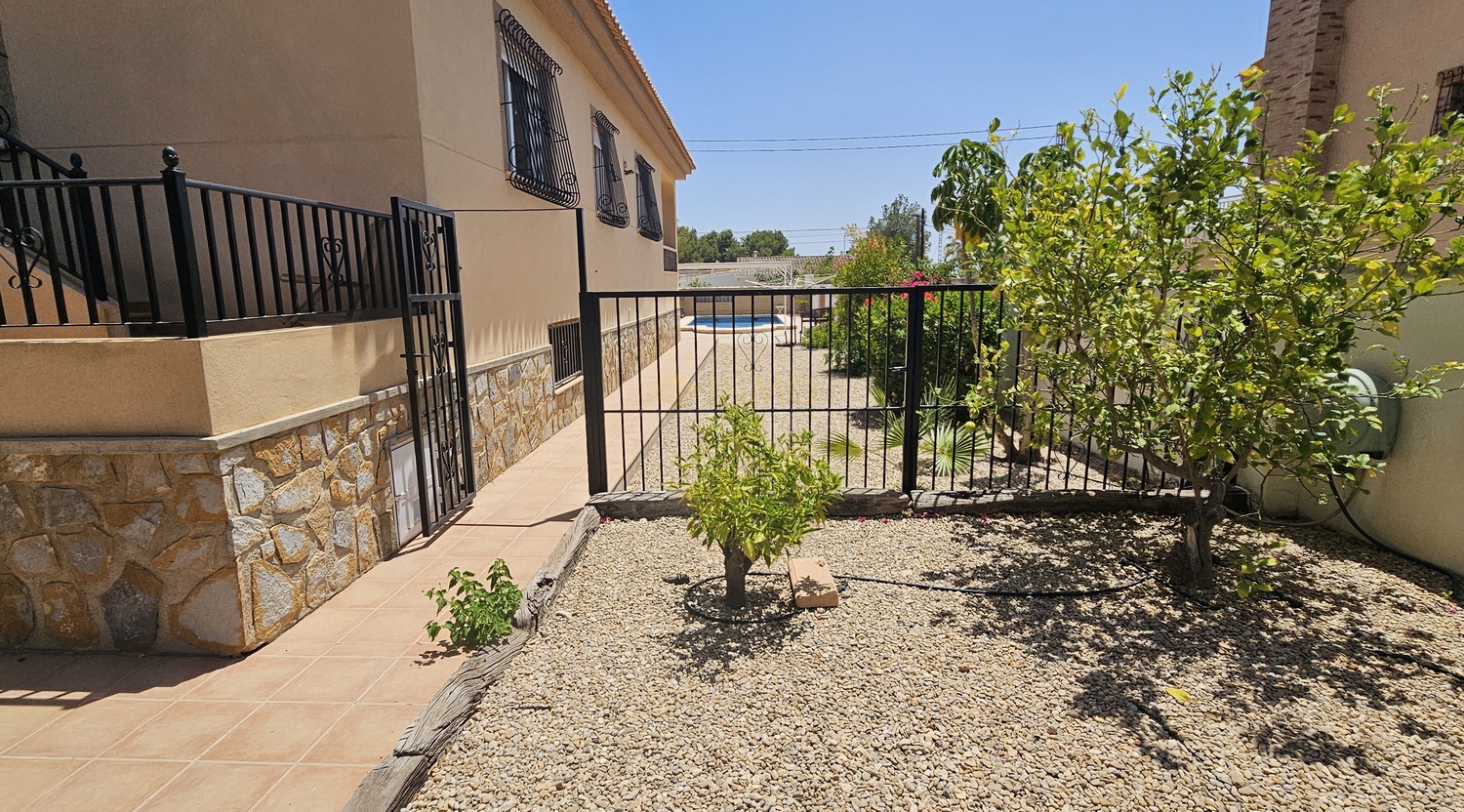 Garden in villa for sale in Pinar de Campoverde