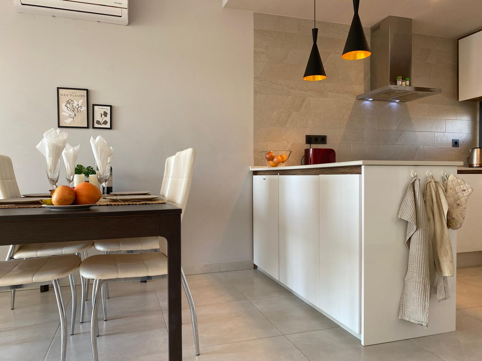 Pool area in penthouse for sale in El Raso