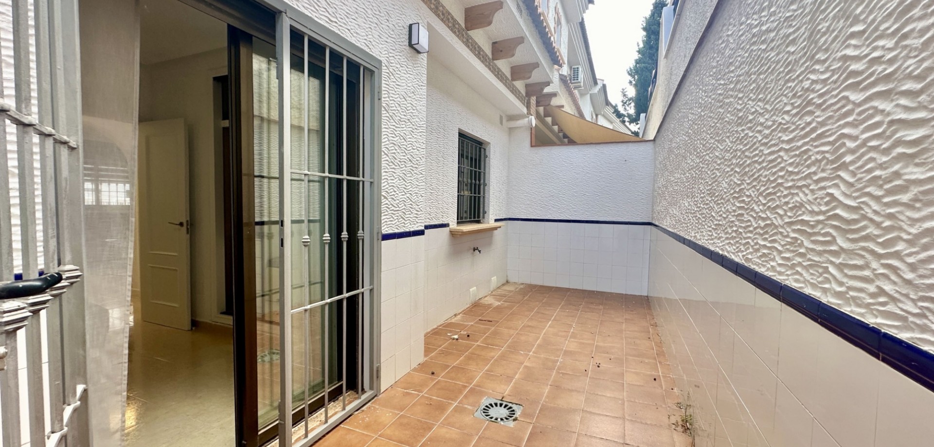 Pool area in terraced for sale in San Miguel de Salinas
