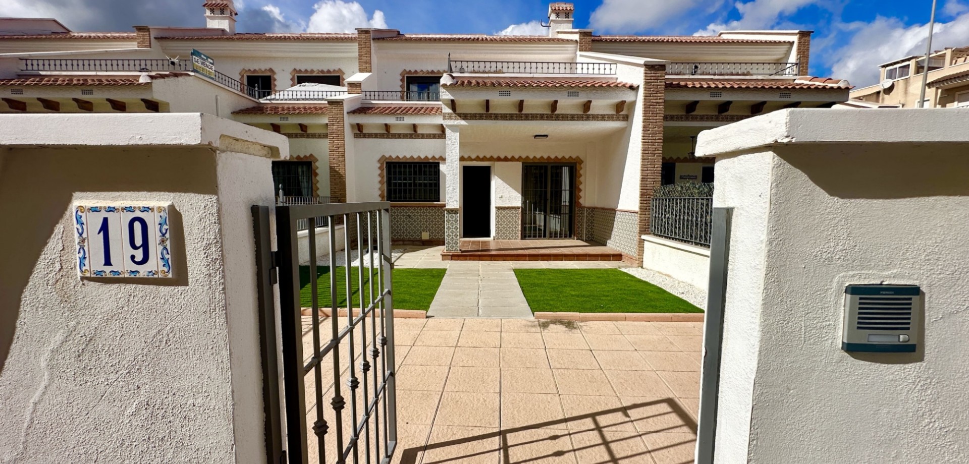 Dining area in terraced for sale in San Miguel de Salinas