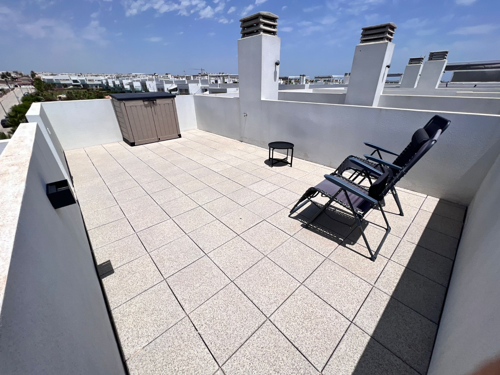 Pool area in apartment for sale in Vistabella Golf Entre Naranjos