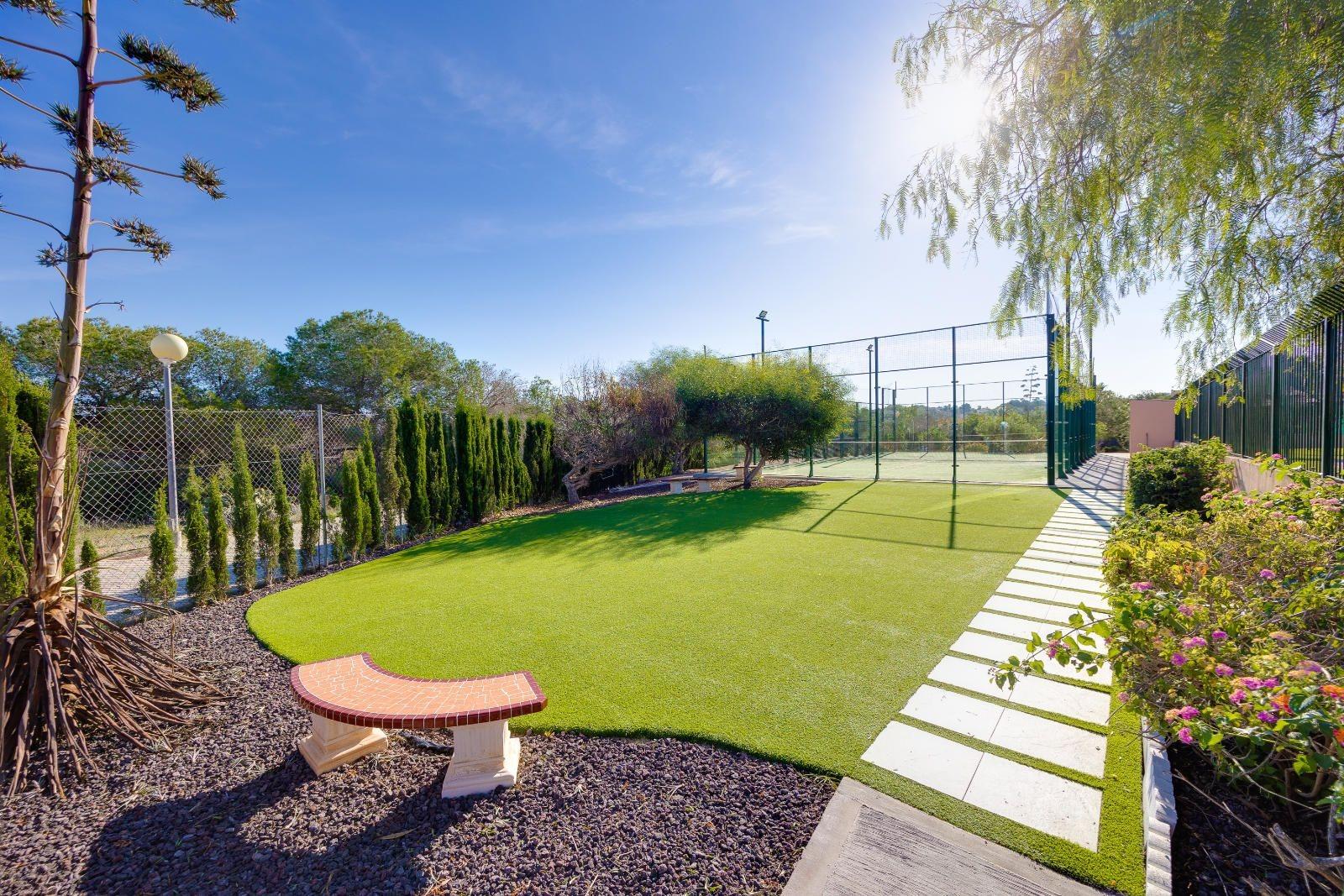 Terrace in bungalow for sale in Orihuela Costa