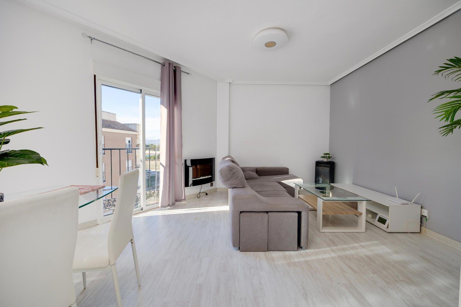 Living room in penthouse for sale in Almoradi