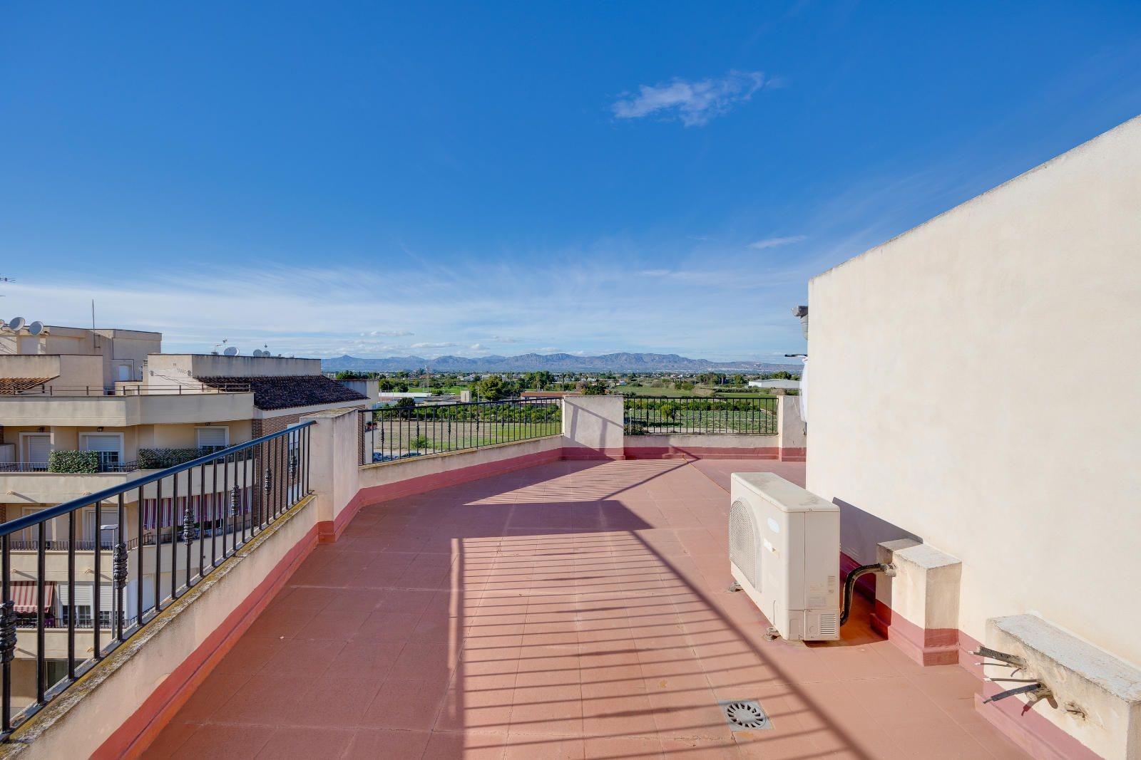 Living room in penthouse for sale in Almoradi