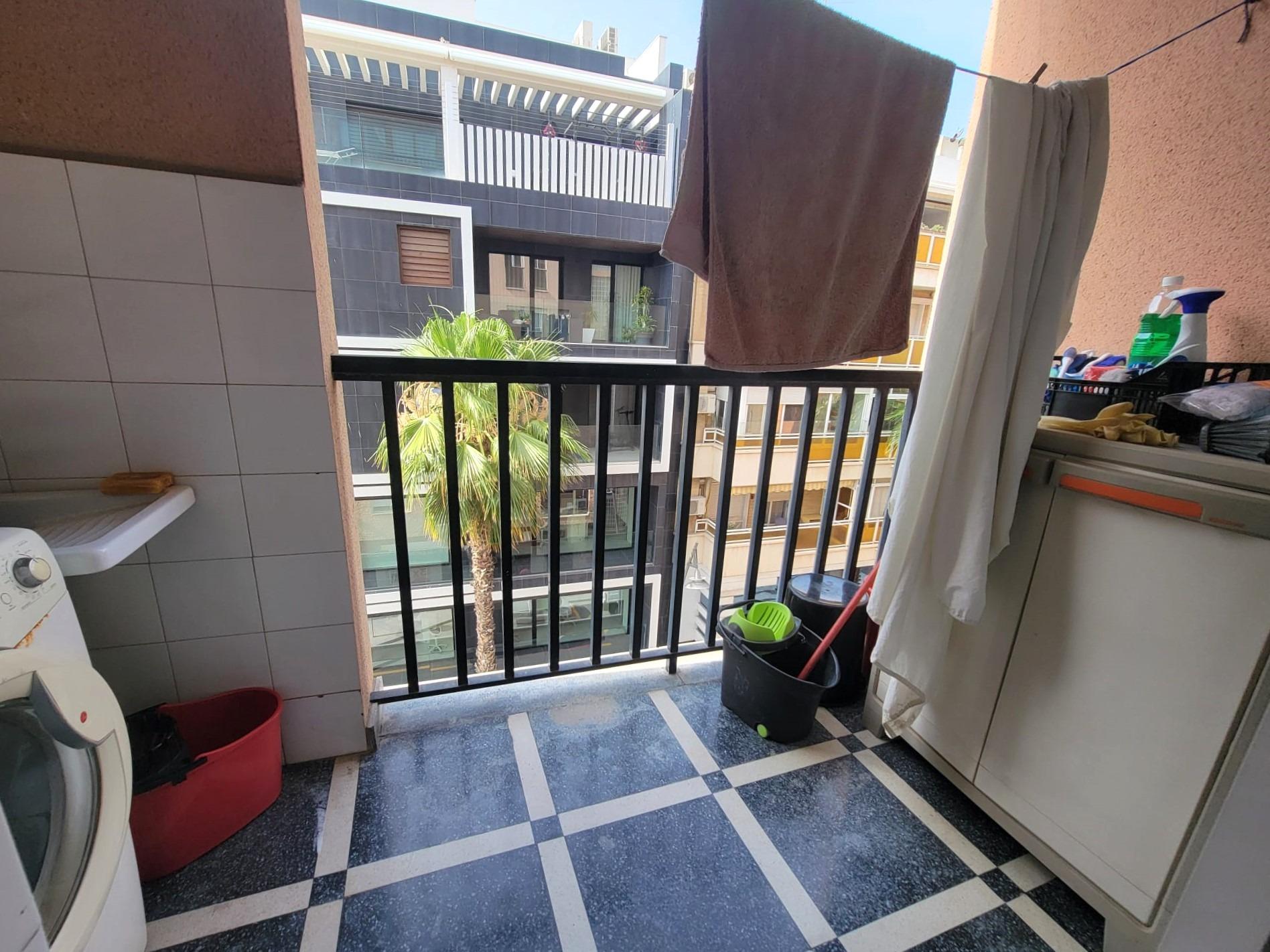 Pool area in apartment for sale in Torrevieja