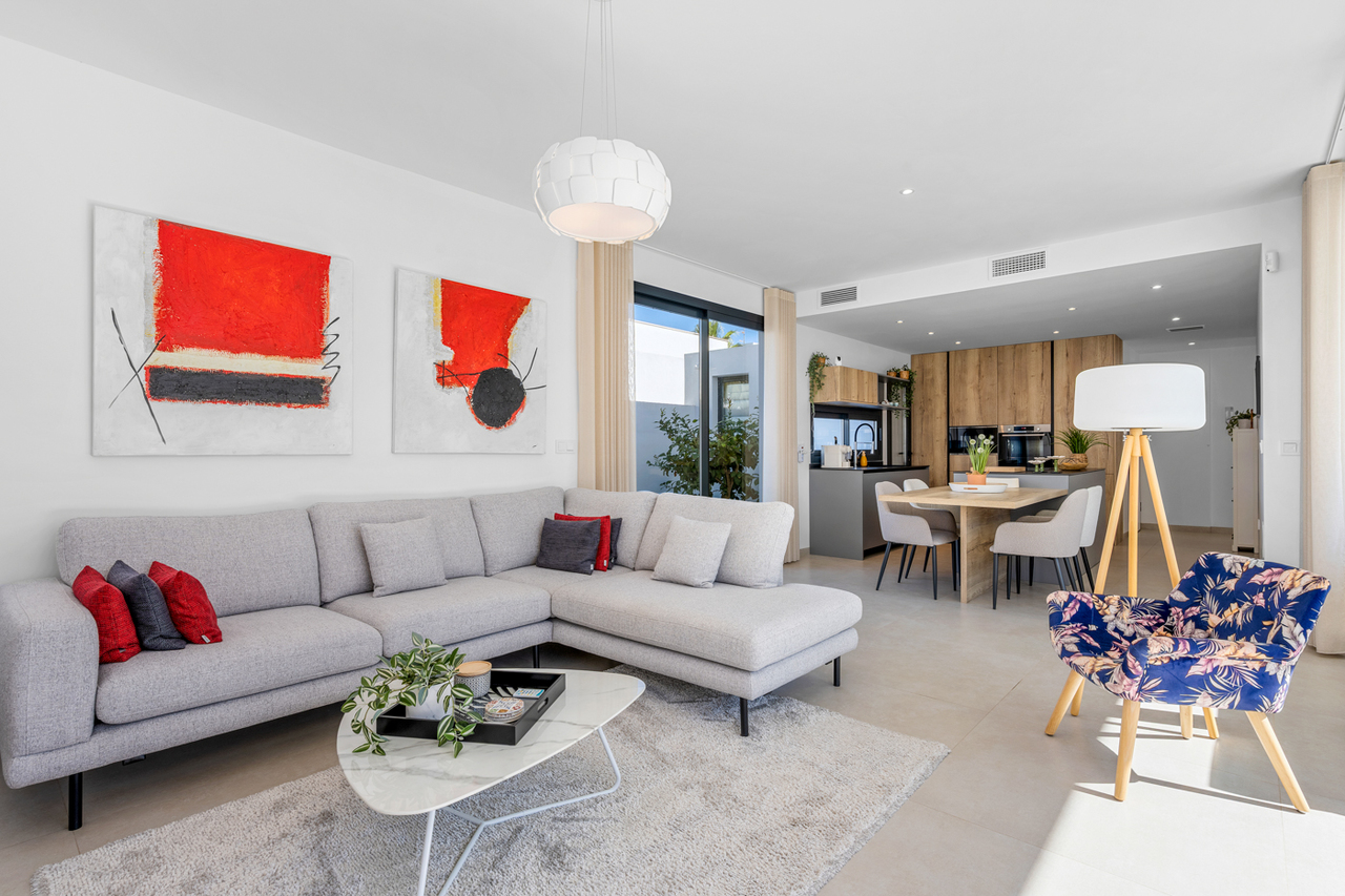 Dining area in villa for sale in Mar de Cristal