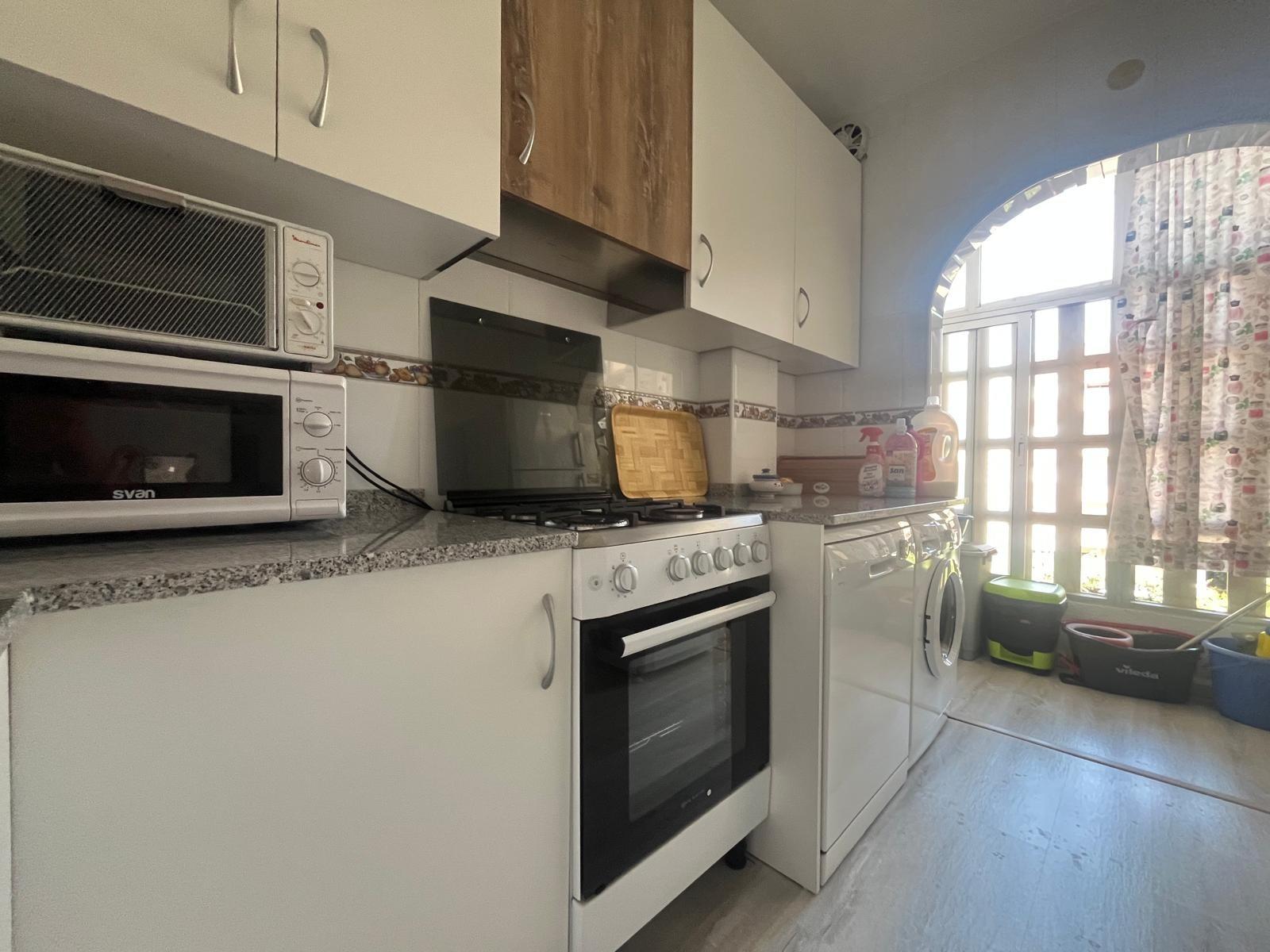 Living room in apartment for sale in Puerto de Mazarron