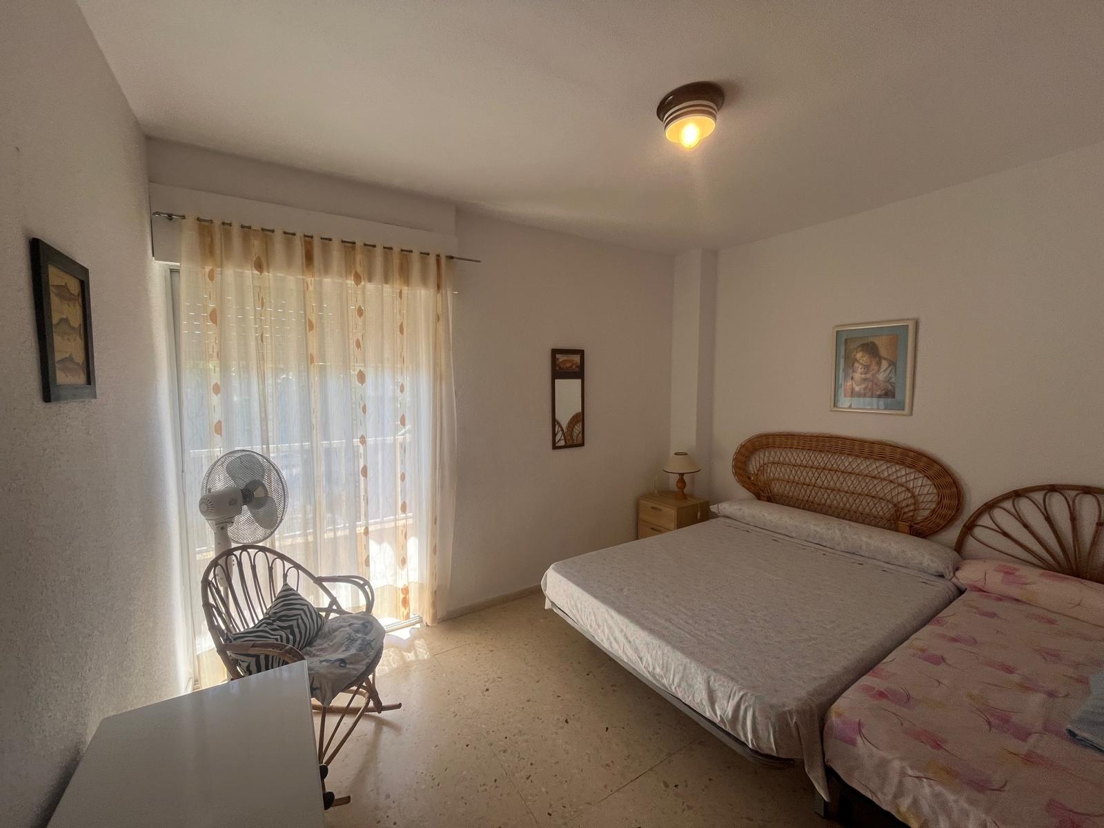 Master bedroom in apartment for sale in Puerto de Mazarron