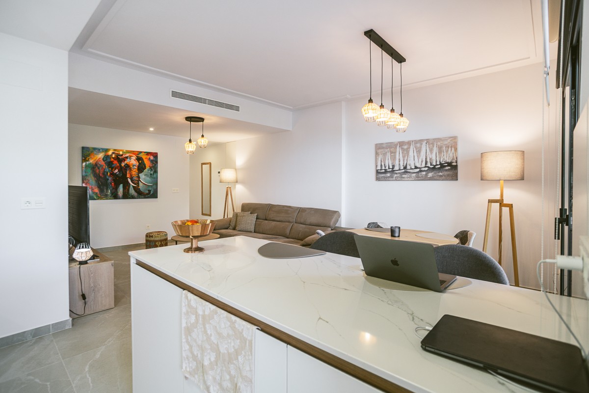 Living room in apartment for sale in Torrevieja