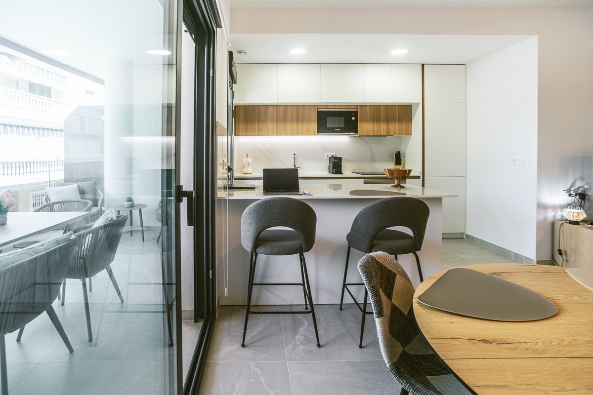 Dining area in apartment for sale in Torrevieja
