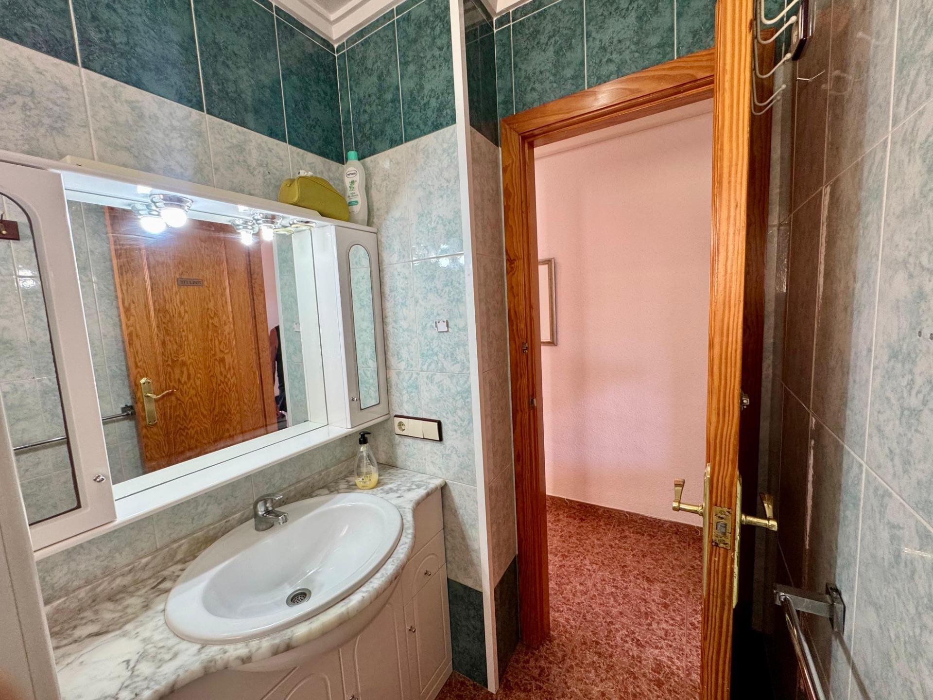 Pool area in penthouse for sale in Torrevieja
