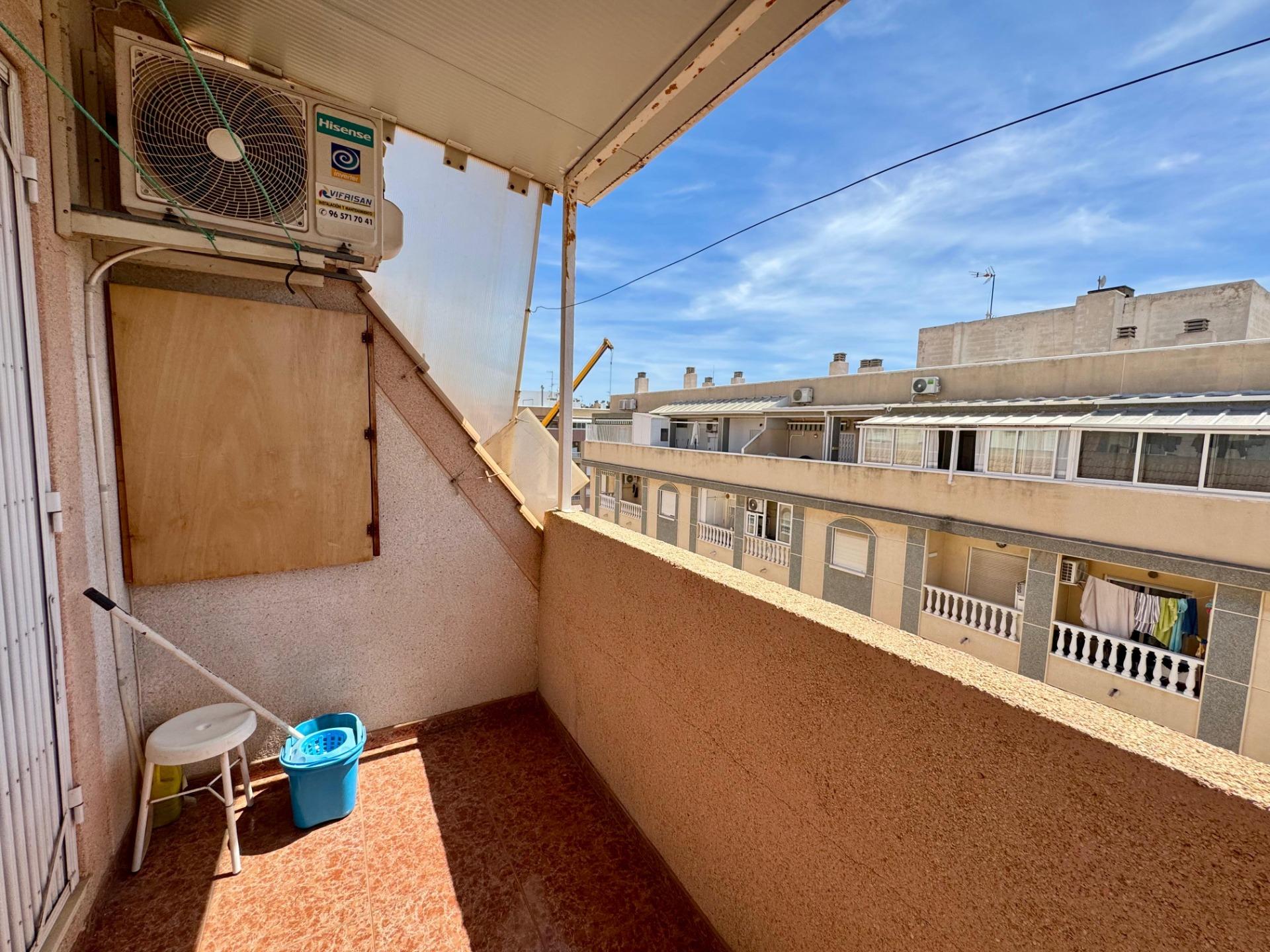Exterior view in penthouse for sale in Torrevieja