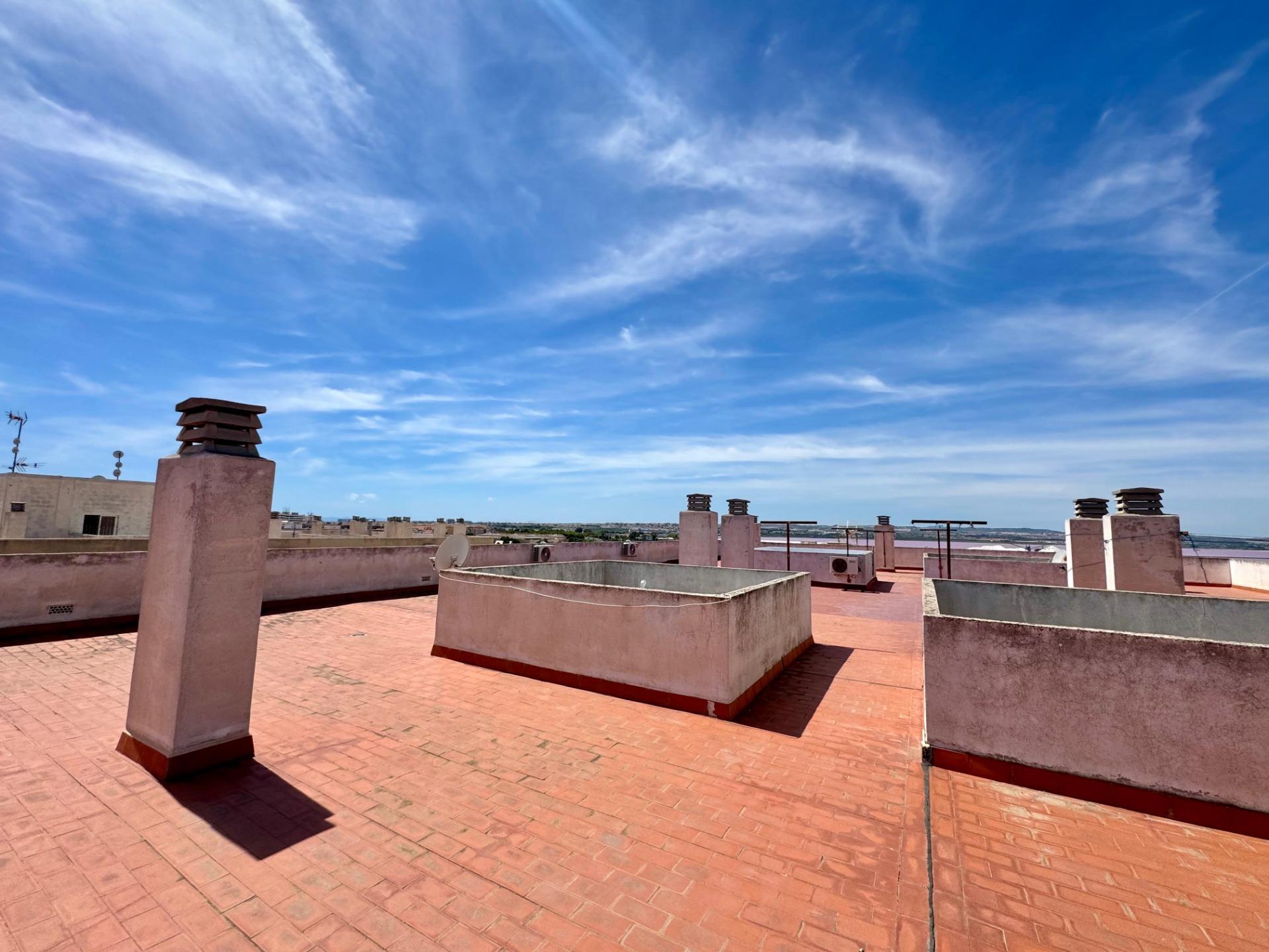 Master bedroom in penthouse for sale in Torrevieja