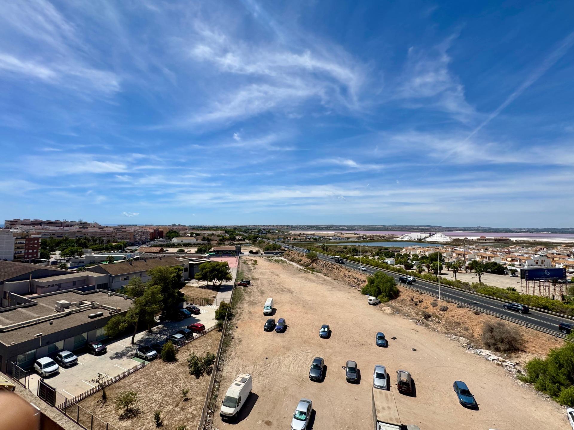 Terrace in penthouse for sale in Torrevieja