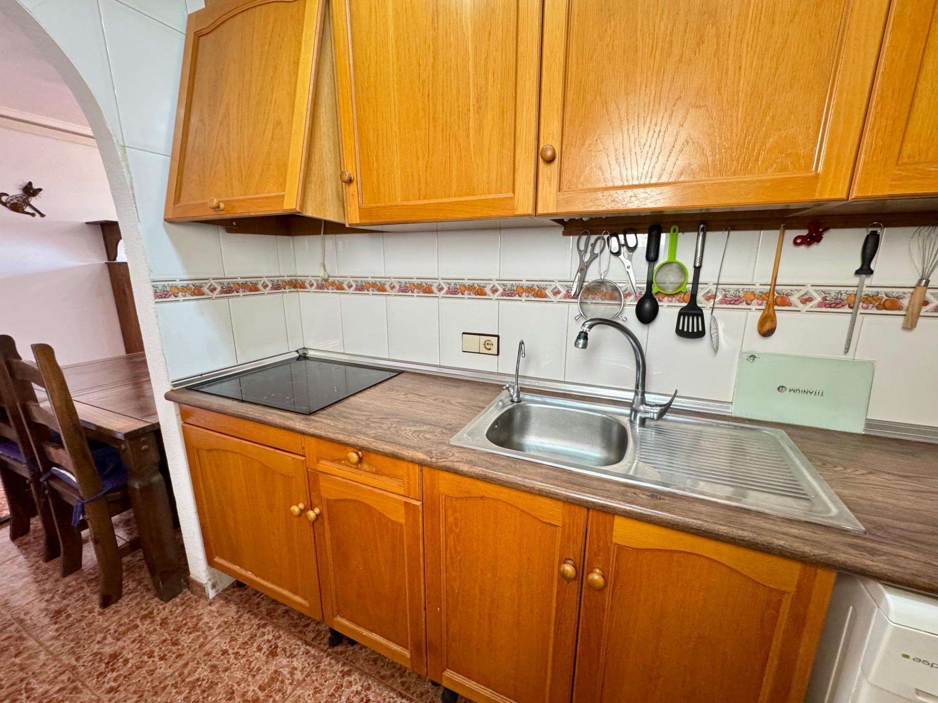 Terrace in penthouse for sale in Torrevieja