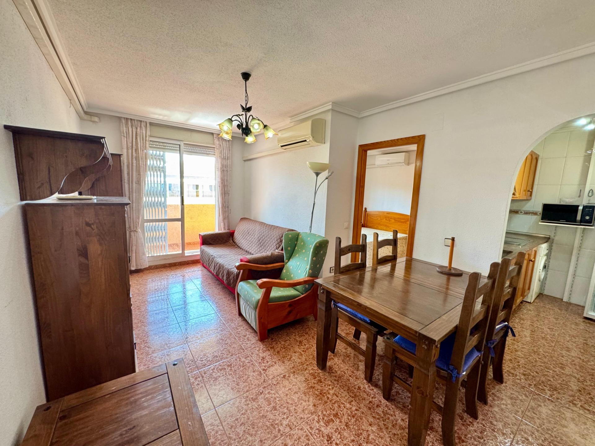 Pool area in penthouse for sale in Torrevieja