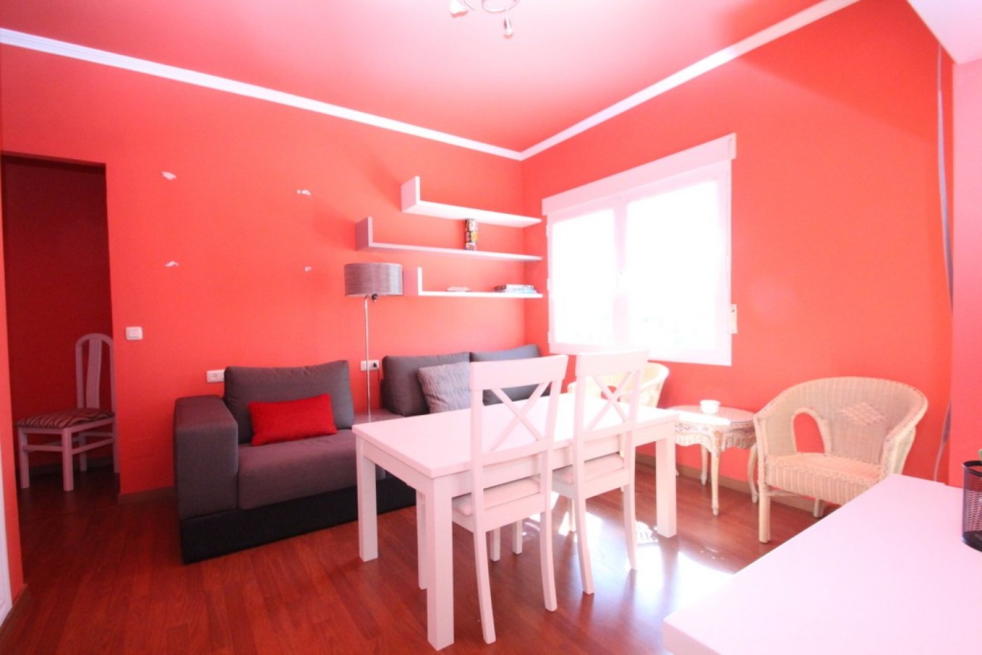 Pool area in villa for sale in Orihuela Costa