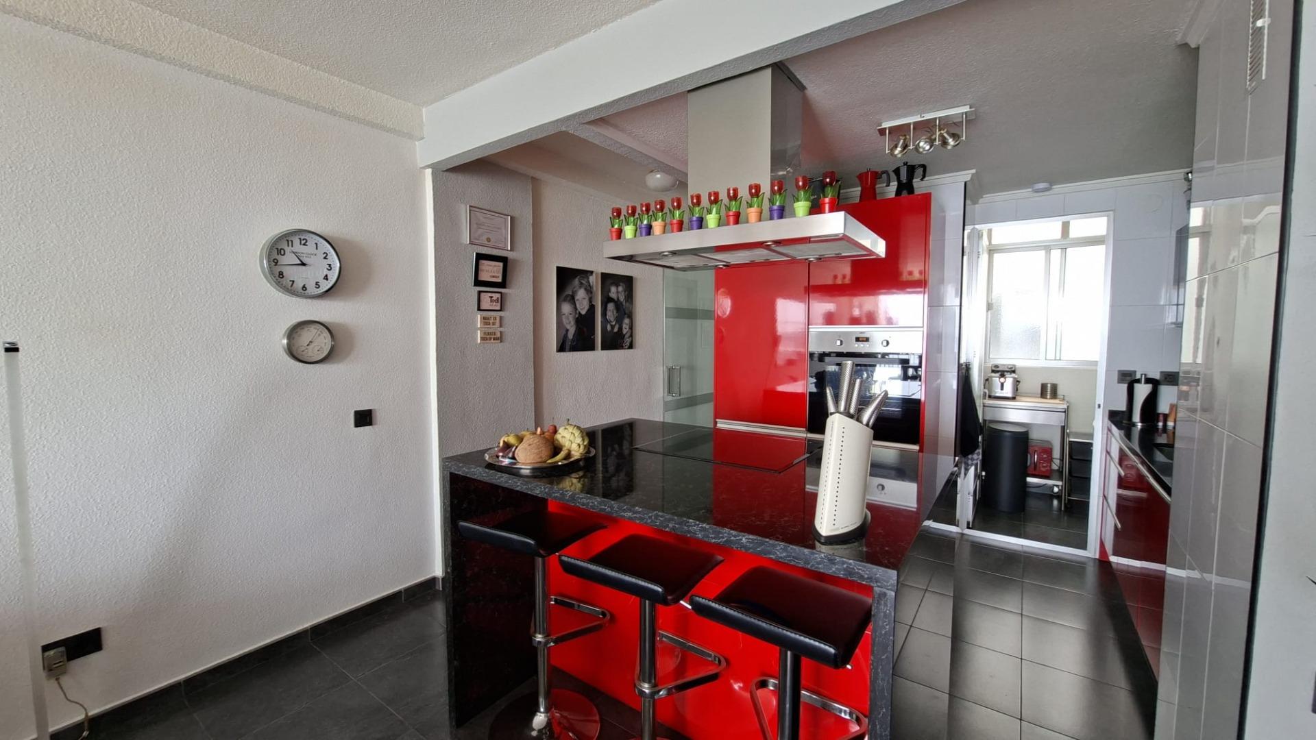 Pool area in apartment for sale in Torrevieja