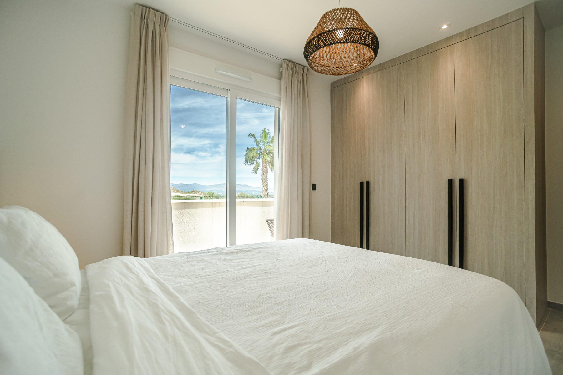 Pool area in apartment for sale in Algorfa