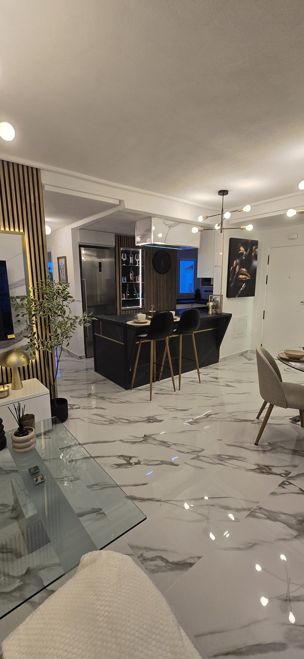 Kitchen in apartment for sale in Hacienda Riquelme Golf Resort