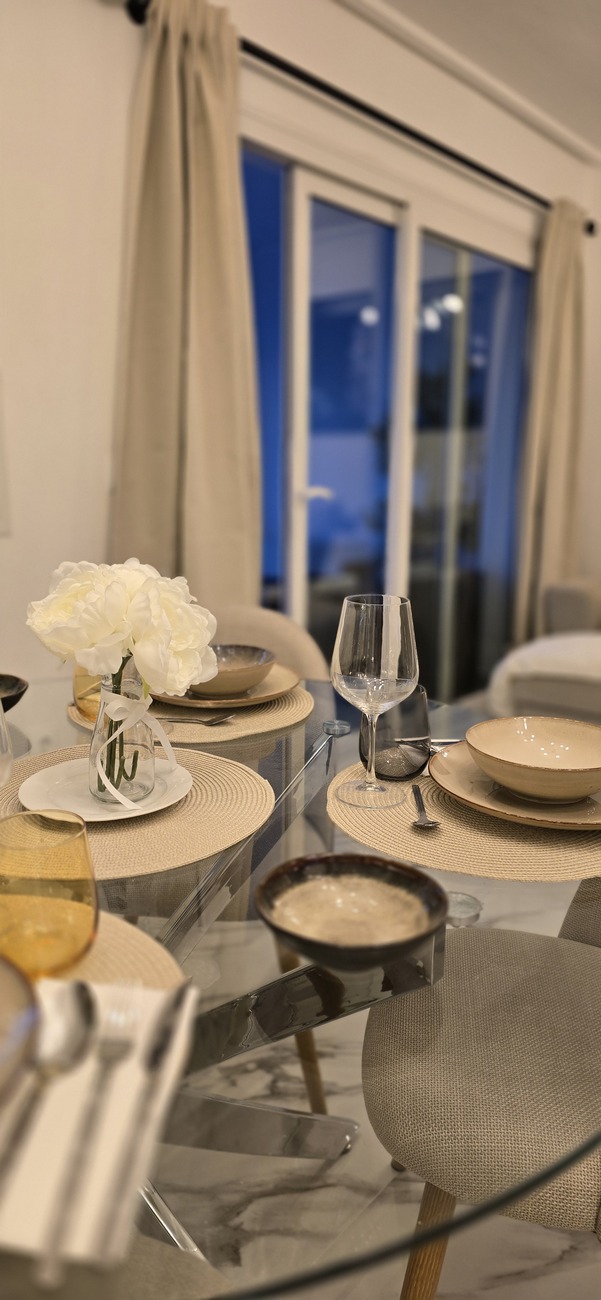 Terrace in apartment for sale in Hacienda Riquelme Golf Resort