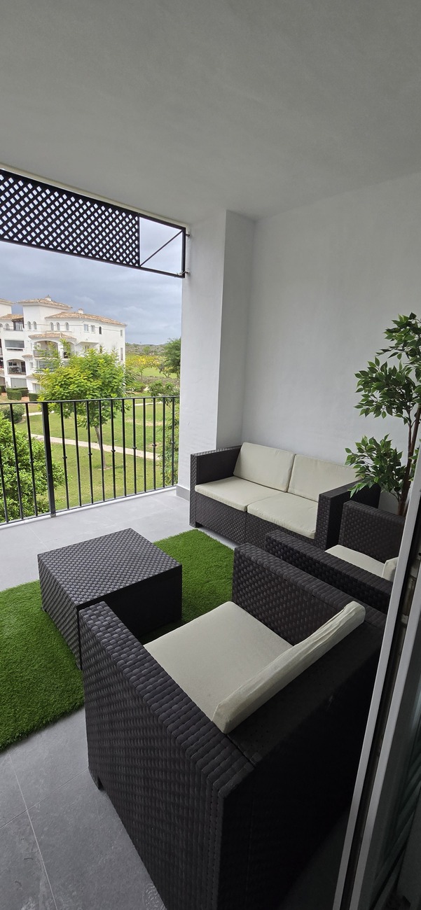 Dining area in apartment for sale in Hacienda Riquelme Golf Resort
