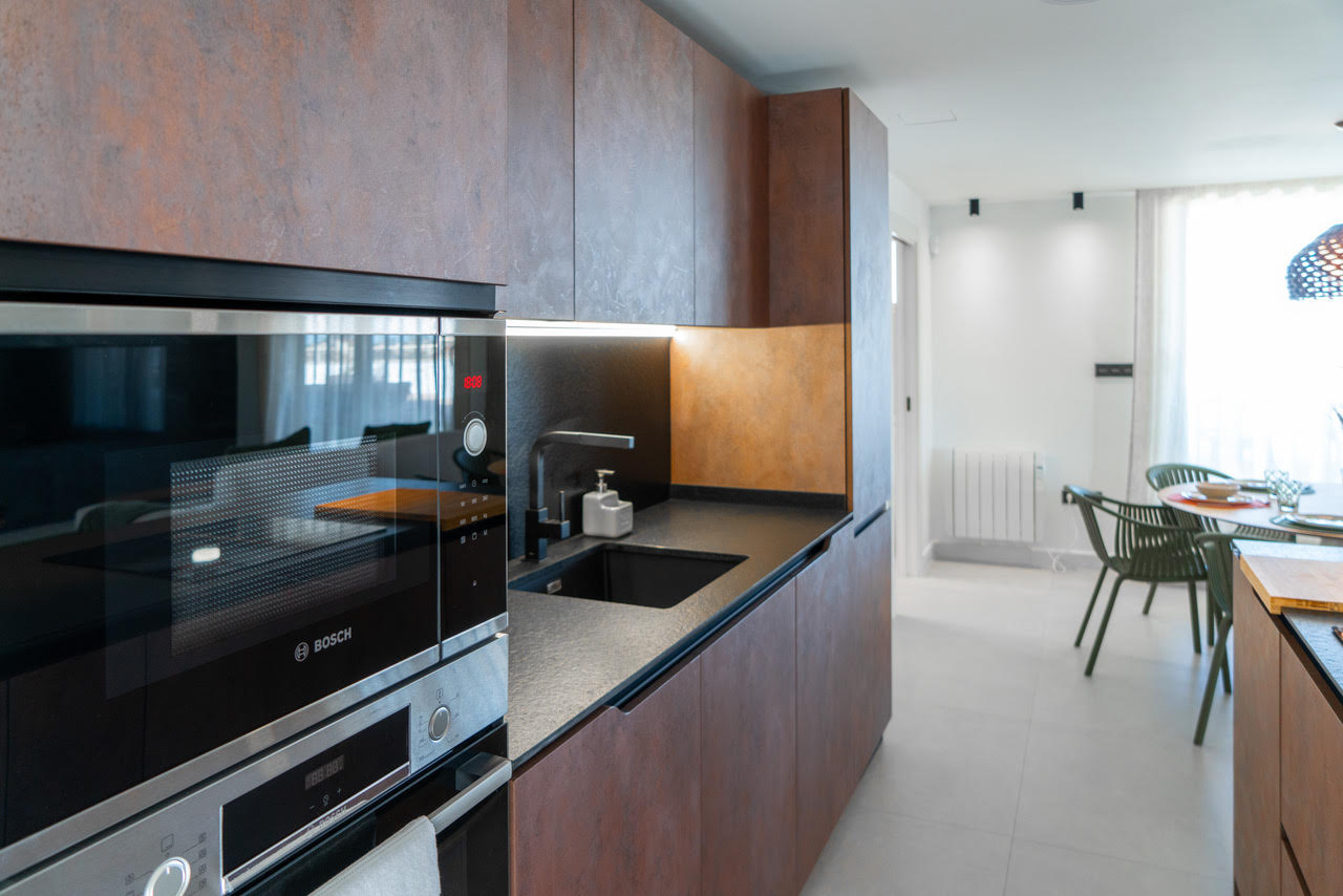 Living room in penthouse for sale in Orihuela