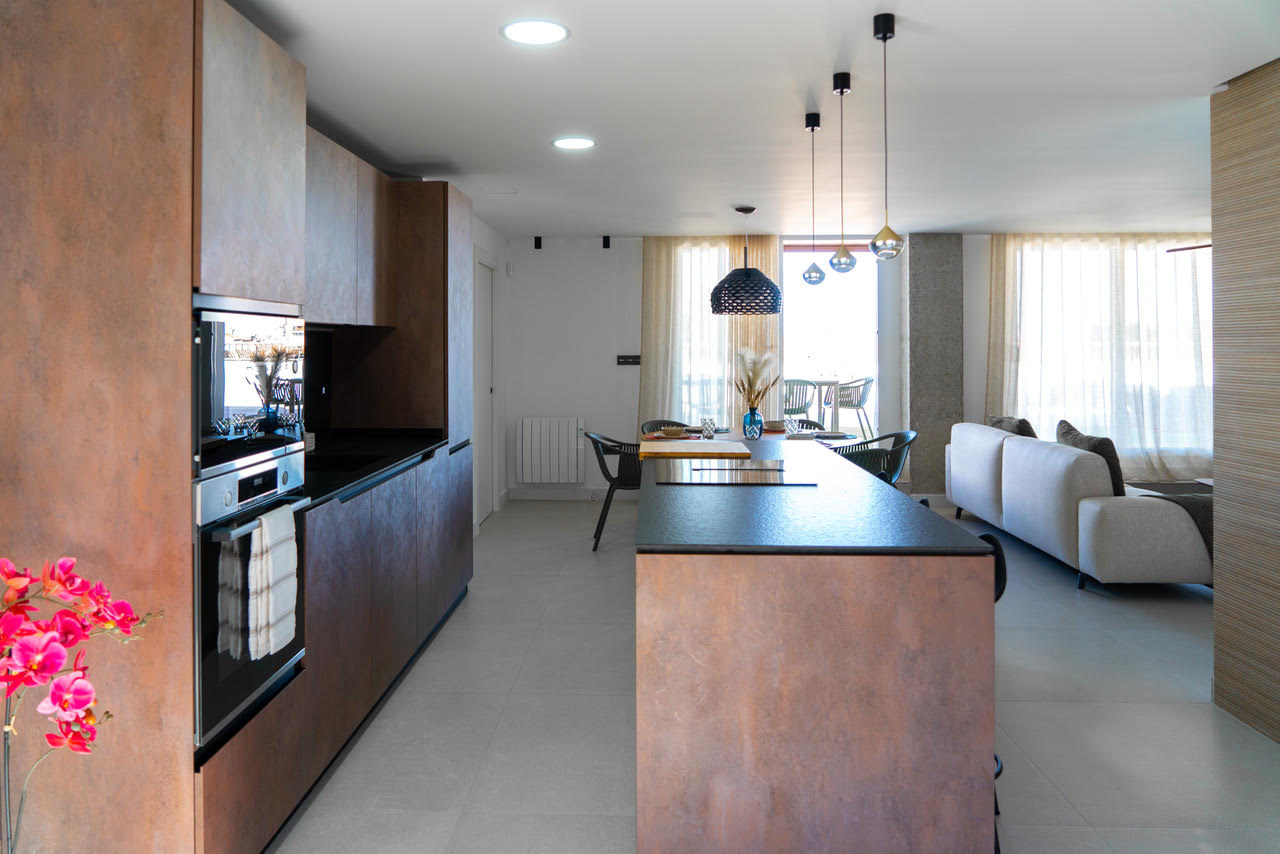 Master bedroom in penthouse for sale in Orihuela