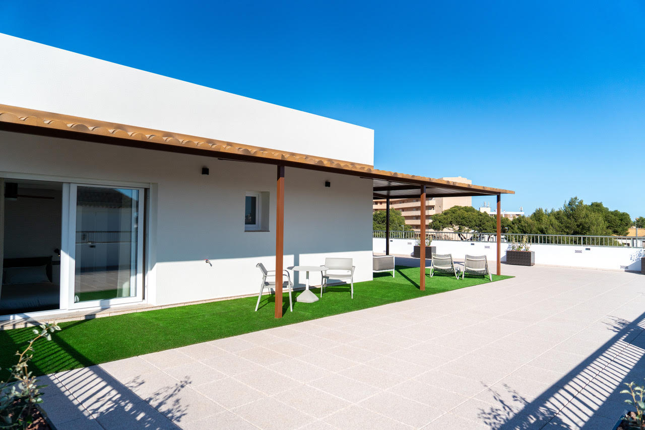 Bathroom in penthouse for sale in Orihuela