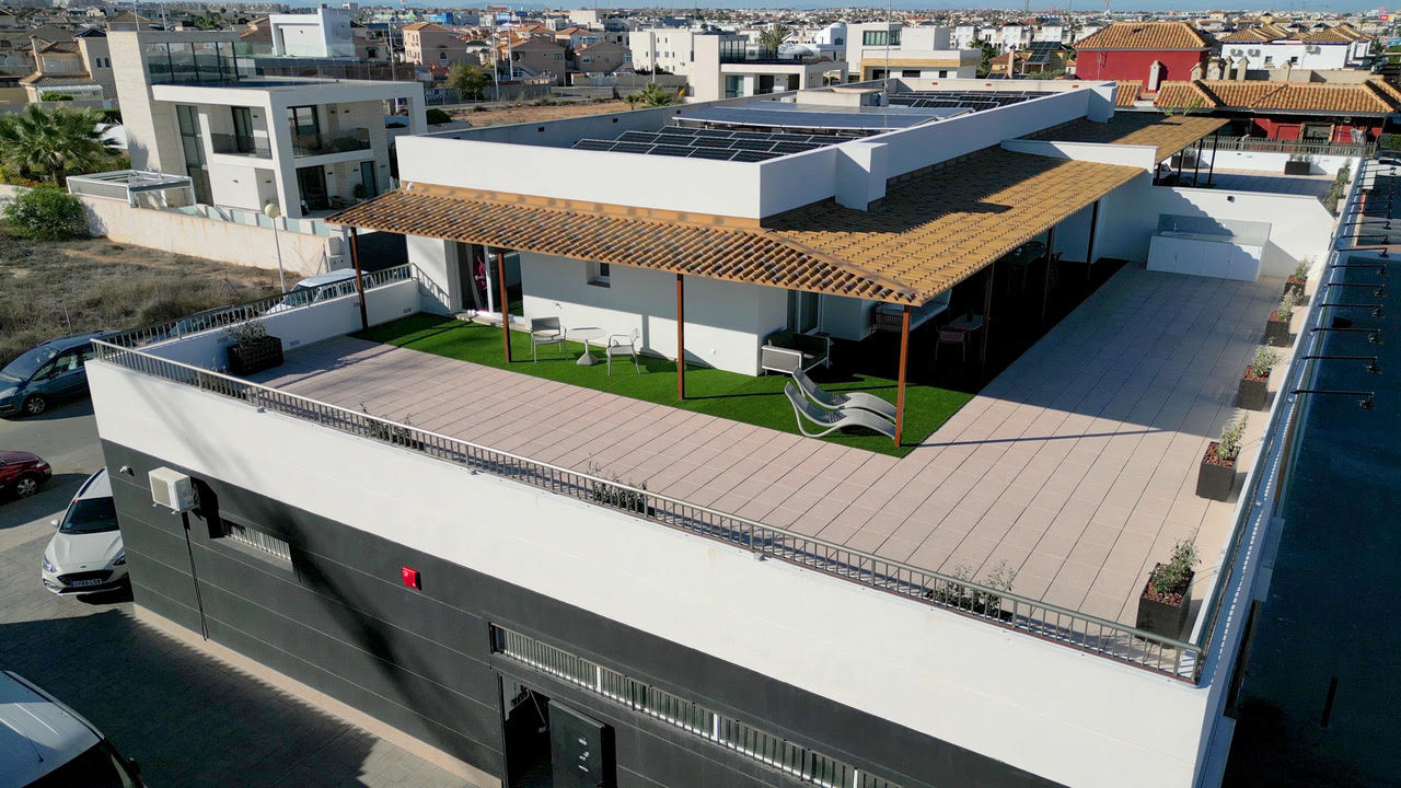 Terrace in penthouse for sale in Orihuela