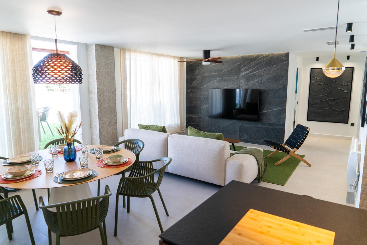 Garden in penthouse for sale in Orihuela