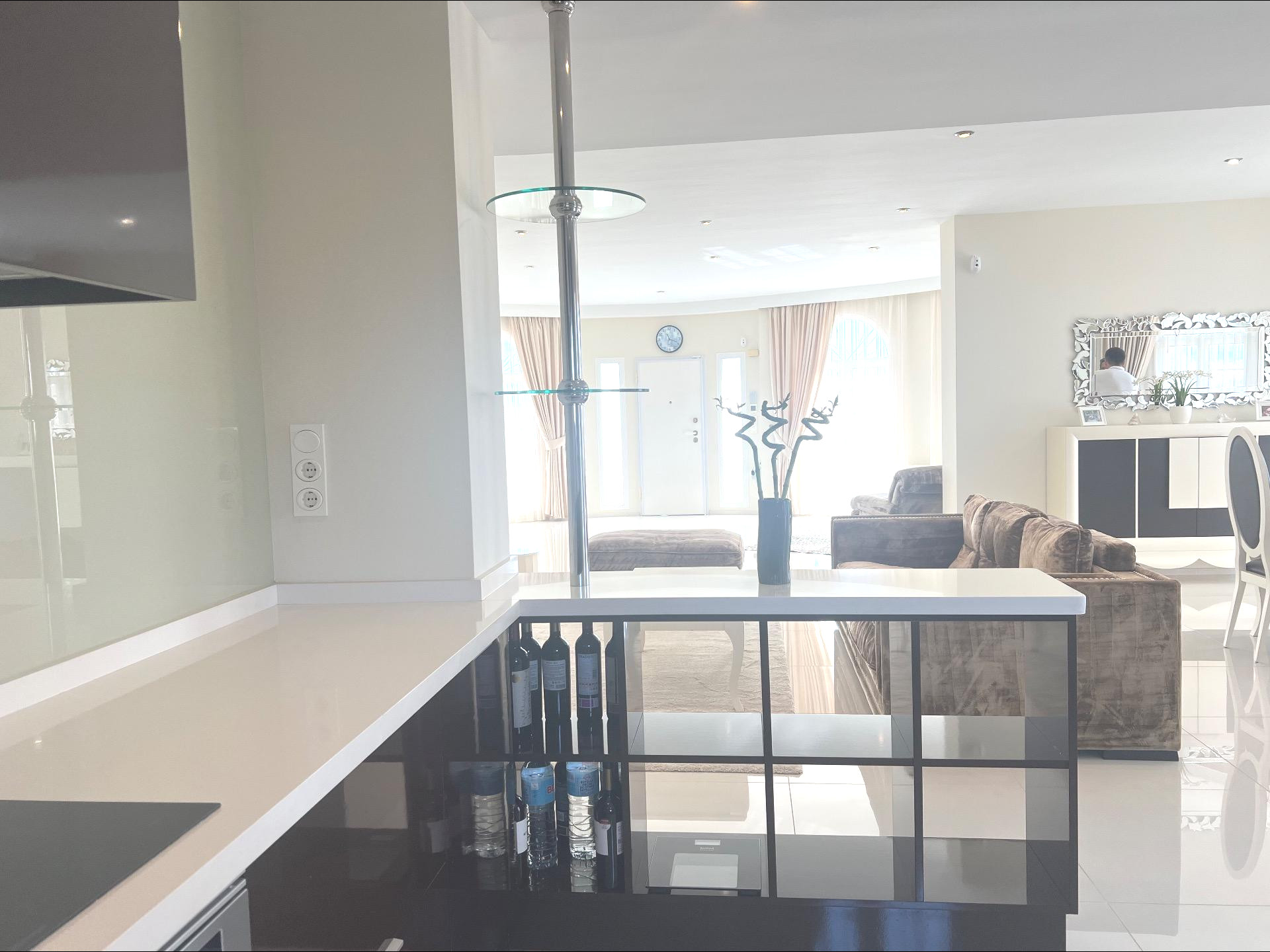 Pool area in villa for sale in Ciudad Quesada