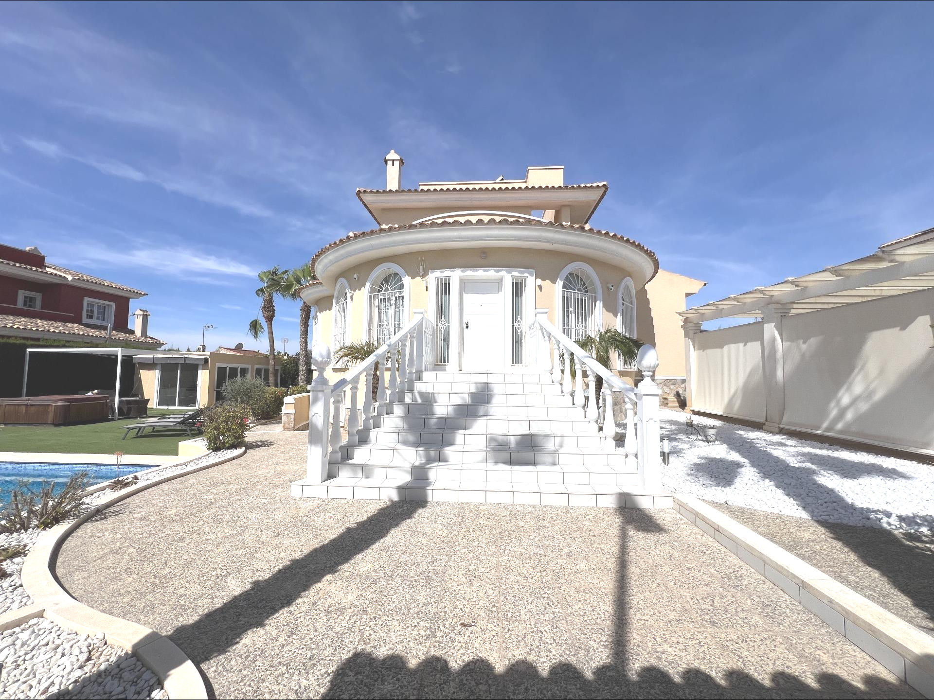 Exterior view in villa for sale in Ciudad Quesada