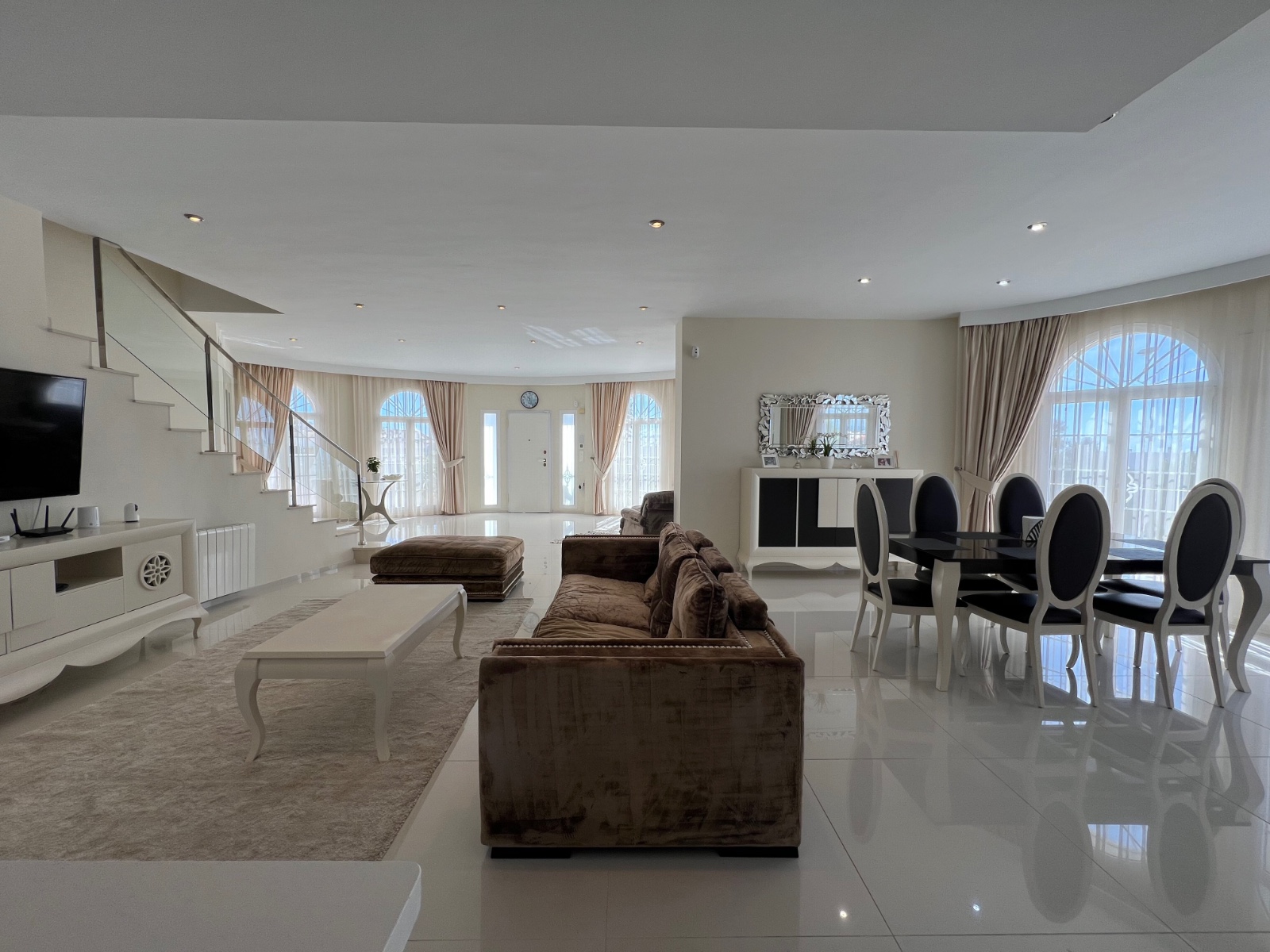 Pool area in villa for sale in Ciudad Quesada