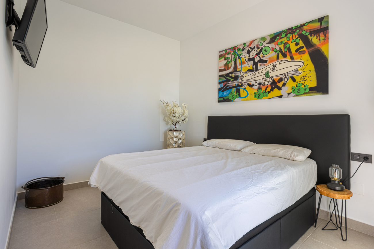 Master bedroom in villa for sale in Ciudad Quesada