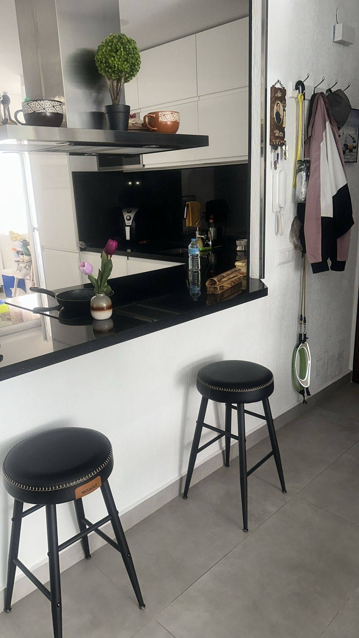 Pool area in penthouse for sale in Torrevieja