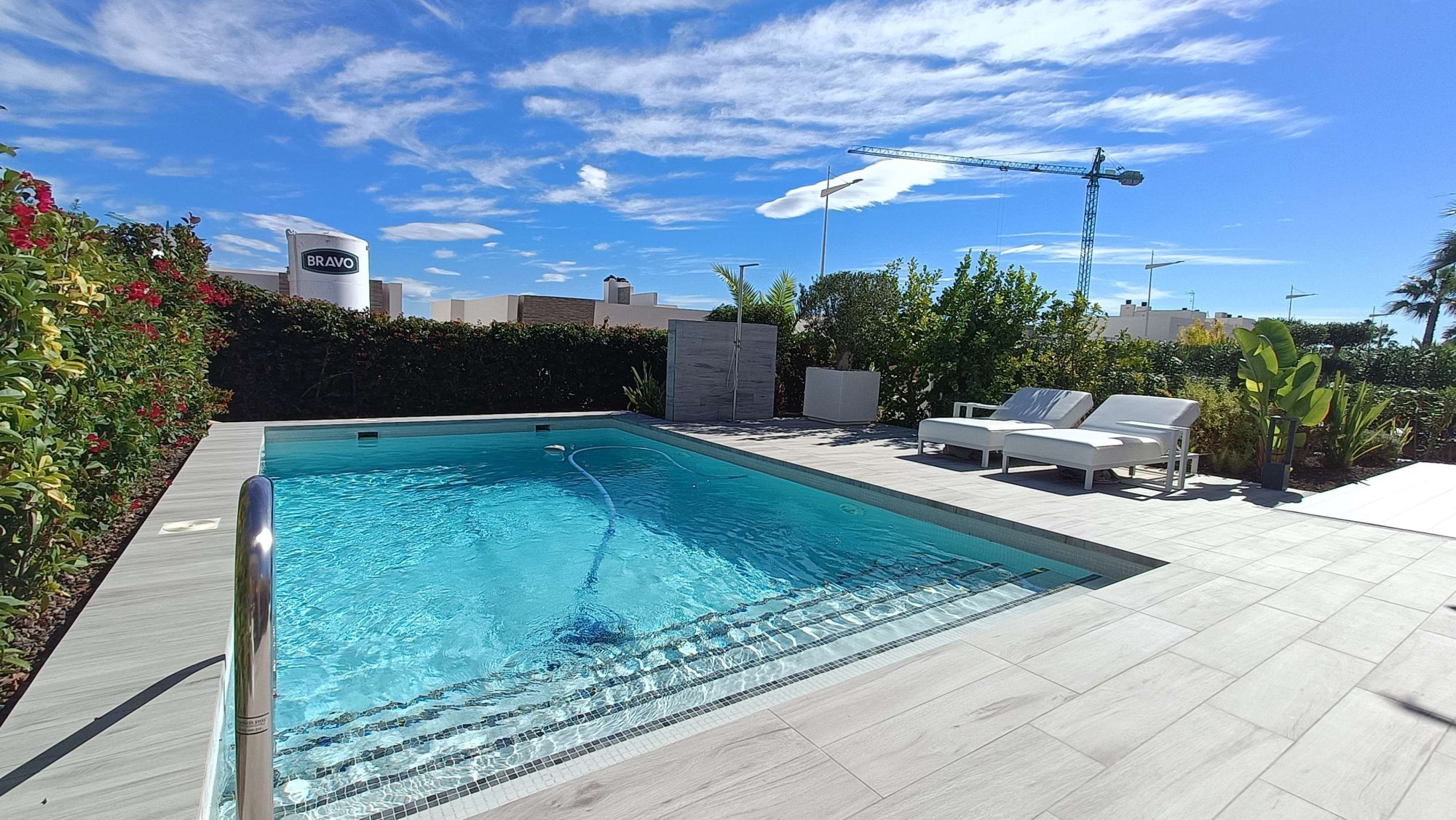 Bathroom in villa for sale in Algorfa