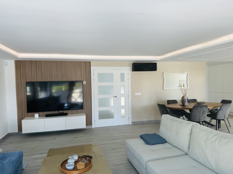 Master bedroom in villa for sale in Alfas del Pi