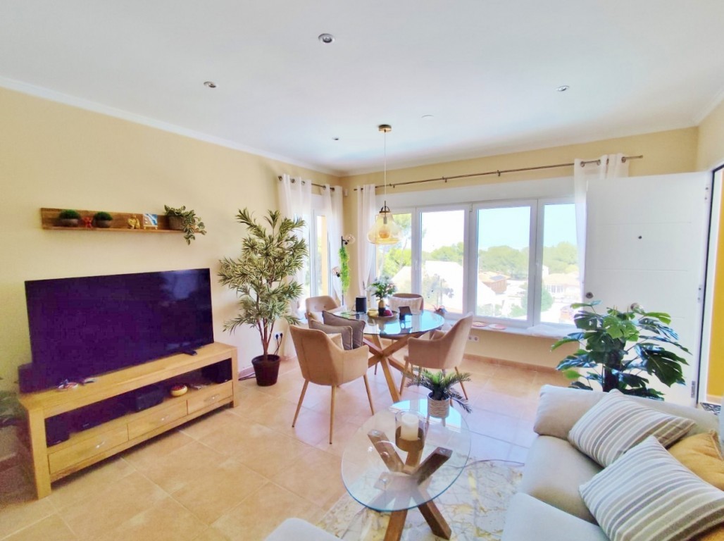 Living room in villa for sale in San Miguel de Salinas
