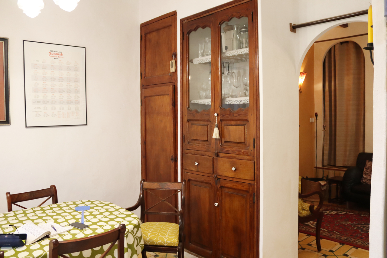 Master bedroom in terraced for sale in Castell de Castells