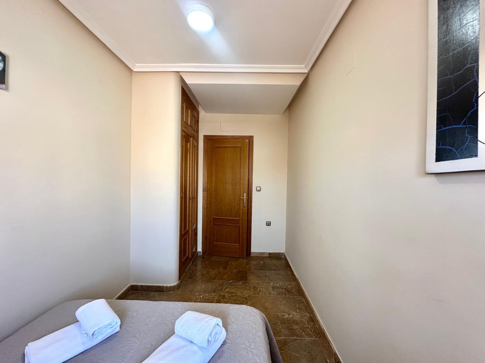 Pool area in apartment for sale in Torrevieja