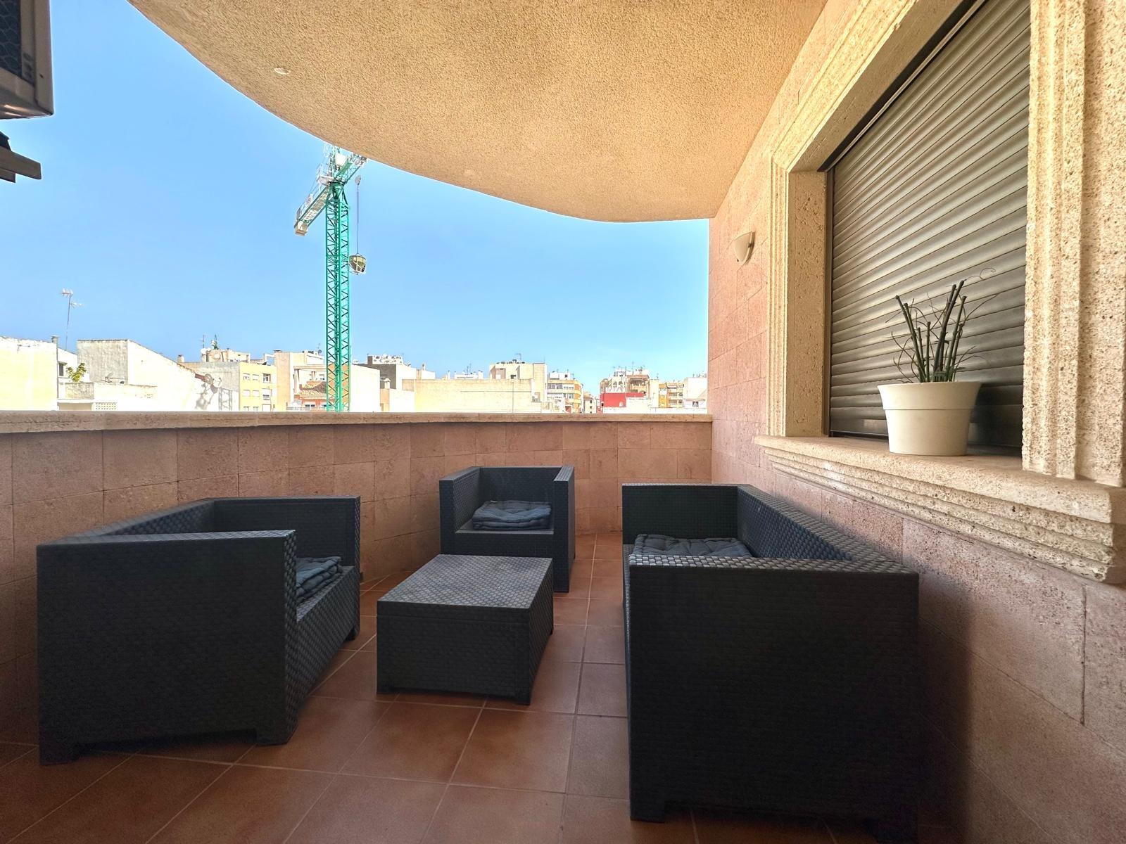 Garden in apartment for sale in Torrevieja