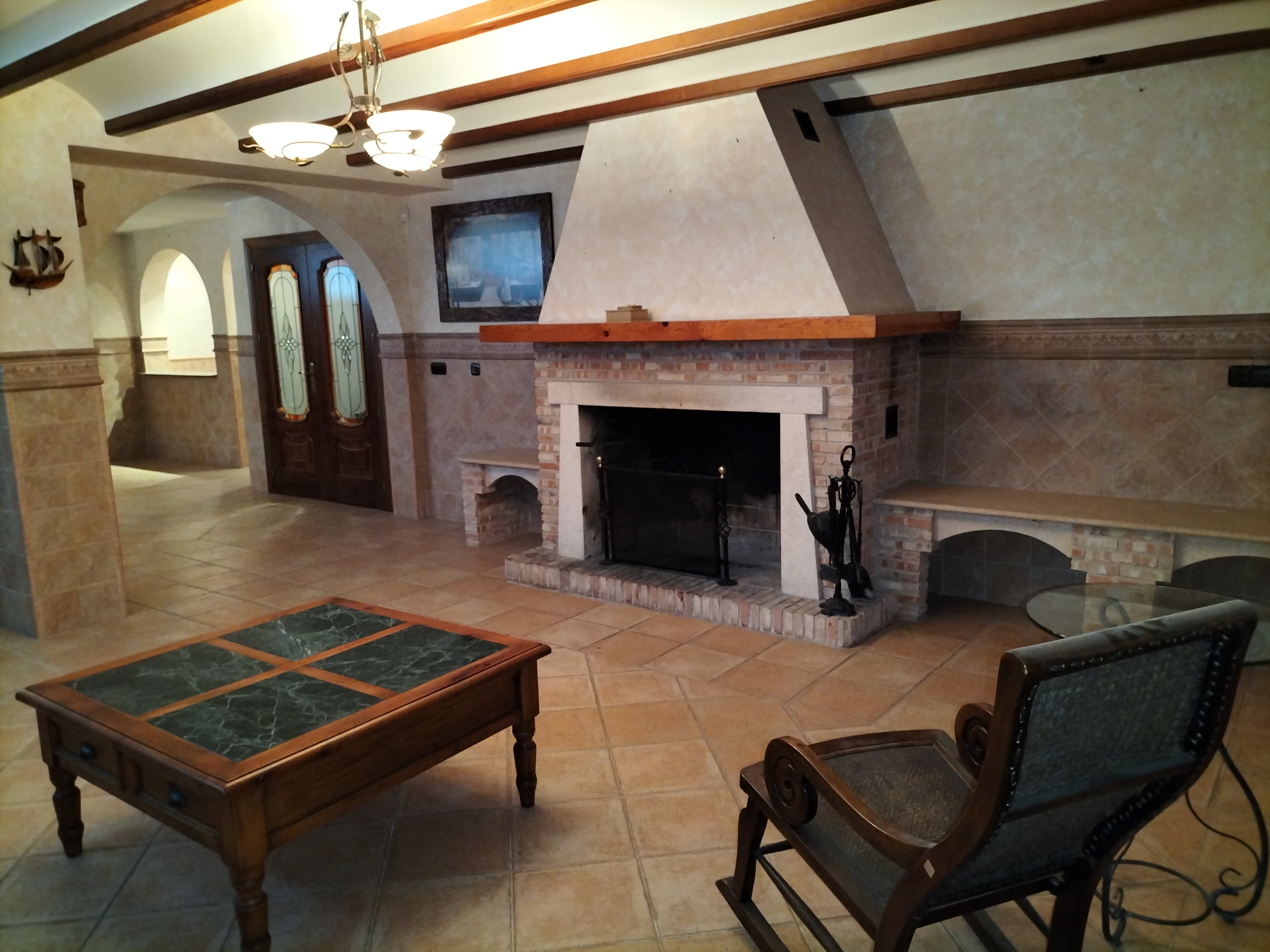 Terrace in villa for sale in Elda