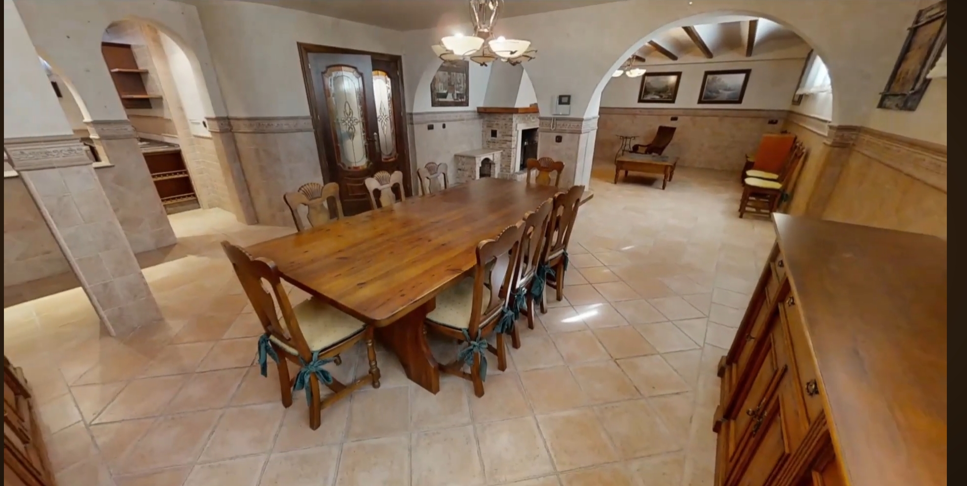 Garden in villa for sale in Elda